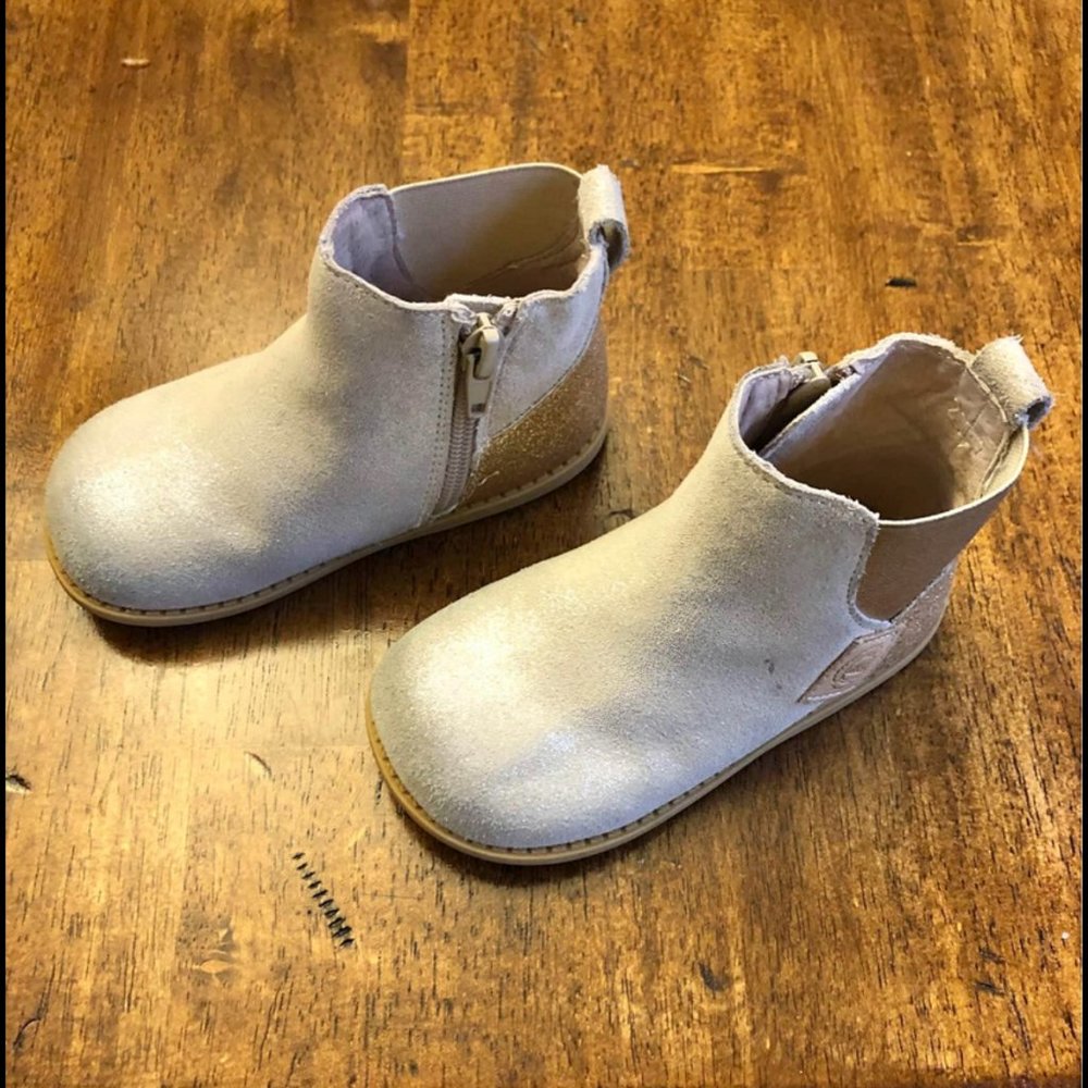 Livie and Luca Suede Leather Boots